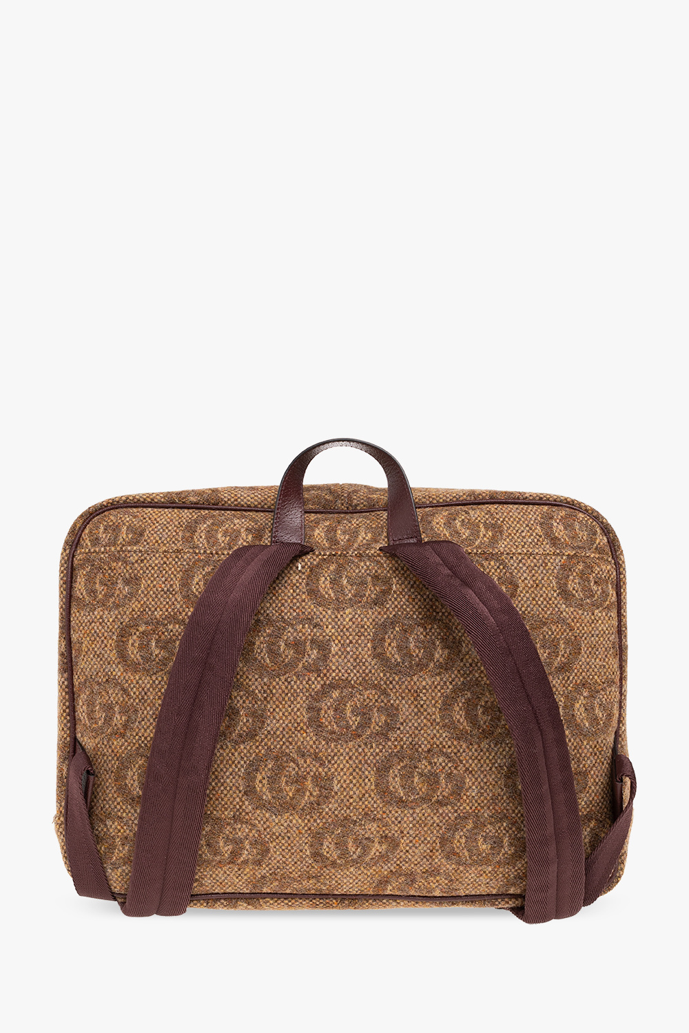 Brown Backpack with 'GG' pattern Gucci Kids - Vitkac Italy